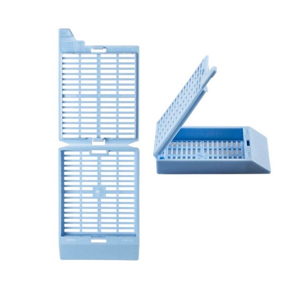 One Piece Tissue Cassette, blue